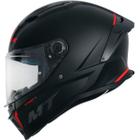 Capacete Moto Fechado Mt Stinger 2 Preto Fosco Solid A1