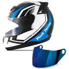 Capacete Moto Fechado Pro Tork Evolution G6 Red Nose Brilhante + Viseira Iridium