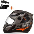 Capacete Moto Fechado Pro Tork Evolution G8 Evo Viseira Cristal + Fume