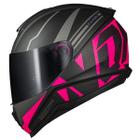 Capacete Moto Feminino Fechado Norisk Razor Full Rosa