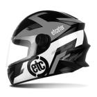 Capacete Moto Infantil Fechado Integral Passeio Seguro Etceter Kids Crianças Masculino Feminino 54