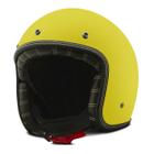 Capacete Moto Integral Custom Etceter Solid Fosco Queima Estoque