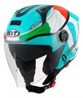 Capacete Moto Kyt D-city Dennis Foggia Leopard