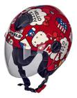 Capacete Moto Peels Freeway Hello Kitty USA Vermelho Tam 58