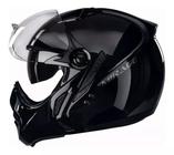 Capacete Moto Peels Mirage Classic Preto Brilhante