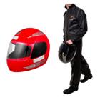 Capacete Moto Pro Tork Aberto Liberty 4 Four Vermelho + Capa de Chuva Pioneira - ProTork, Pioneira