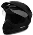 Capacete Moto Trial New Street Vision Motard Solid EBF - EBF CAPACETES