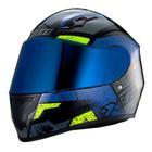 Capacete Moto Unissex X11 Trust Pro Ballads Com Viseira Extra