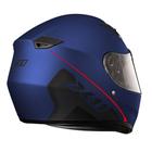 Capacete Moto X11 Trust Solides Azul Metálico 56