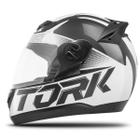 Capacete Motociclista Fechado Masculino/Feminino Urbano Pro Tork Liberty Evolution G7 Brilhante