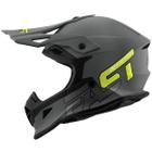 Capacete Motocross Pro Tork Fast 788 Gray Fosco Masculino Feminino Off-Road Segurança Conforto