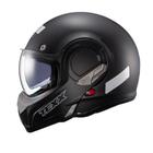 Capacete Motoqueiro Texx Stratos 180 Escamoteavel Tam 61