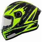 Capacete mt helmets stinger 2 sketch c1 preto amarelo cinza fosco