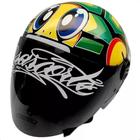 Capacete New 3 Tartaruga Turtle 46 Viseira Fumê Osascorte