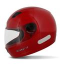 Capacete New EBF 7 Solid Vermelho