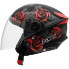 Capacete New Liberty Three Flowers Brilhante Tam. 60 Pro Tork - CAP-762VMPT