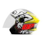 Capacete New Liberty Three GP 88 Amarelo Fosco Tam. 58 CAP-758AM Pro Tork