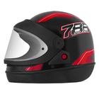 Capacete New Sport Preto/Vermelho Tamanho 56 CAP-741PTVM Pro Tork