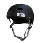Capacete Niggli Pro model Edgar vovo preto