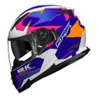 Capacete Norisk Ff302 District Blue / White C/ Oculos