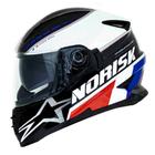 Capacete norisk ff302 grand prix france brilhante