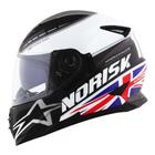 Capacete Norisk FF302 Grand Prix United Kingdom n,62
