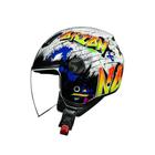 Capacete norisk orion shine white/orange (58)