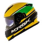 Capacete norisk soul champion brasil senna