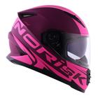 Capacete norisk soul manty rosa