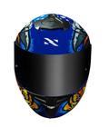 Capacete Norisk Supra Aguila - Azul - 56 (P)