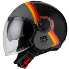 Capacete NZI Ringway DUO Skyline Preto/Cinza