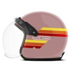 Capacete Custom Aberto Etceter Seven Eight Fosco com Viseira Bubble -  Capacete de Moto - Magazine Luiza