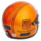 Capacete Old School Kraft Historic 66 Preto fosco Tamanho 60