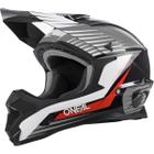 Capacete Oneal 1 Series Trilha Motocross Off Road Vermelho C