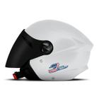 Capacete Para Moto Aberto Urbano Passeio Pro Tork New Liberty Three Elite com Viseira Fumê