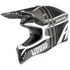 Capacete Para Moto Airoh Wraap Broken Tamanho L 59 60 Cinza