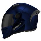 Capacete para Moto Brilhante Fechado Stealth Solid Vis. Fumê