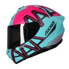 Capacete Para Moto Fechado Axxis Draken Dekers Matt Tiffany Rosa