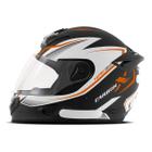 Capacete para Moto Fechado Mixs Mx2 Carbon Fosco