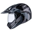 Capacete Custom Aberto Etceter Seven Eight Fosco com Viseira Bubble -  Capacete de Moto - Magazine Luiza