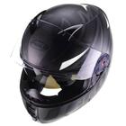 Capacete Peels Icon Fast Preto Fosco/Branco