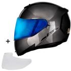 Capacete Peels Icon L Classic + Viseira Azul Masculino Feminino Esportivo Lançamento Moto