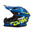 Capacete Protork Cross Fast 788 Branco - Vermelho 58