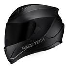 Capacete Race Tech Sector Monocolor Preto Fosco