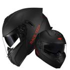 Capacete Race Tech Signal Monocolor Preto Fosco Articulado 62/XL