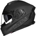 Capacete Race Tech Volt Monocolor Matte Black C/ Oculos