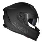 Capacete Race Tech Volt Monocolor Preto Fosco Óculos interno