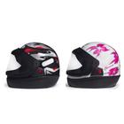 Capacete San Marino Automático Moto Masculino Preto Feminino Branco