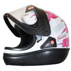 Capacete San Marino Taurus - Branco Femme - Tamanho 56