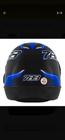 Capacete Sport Moto 788 Automático Azul modelo San Marino